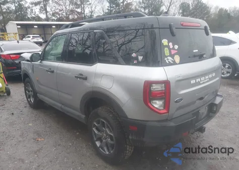 2021 Ford Bronco Sport Badlands из США, поврежденный, VIN 3FMCR9D92MRA02303